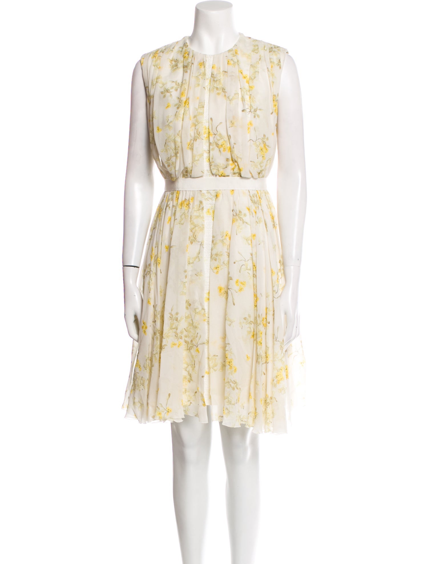 Giambattista Valli Floral Print Mini Dress
